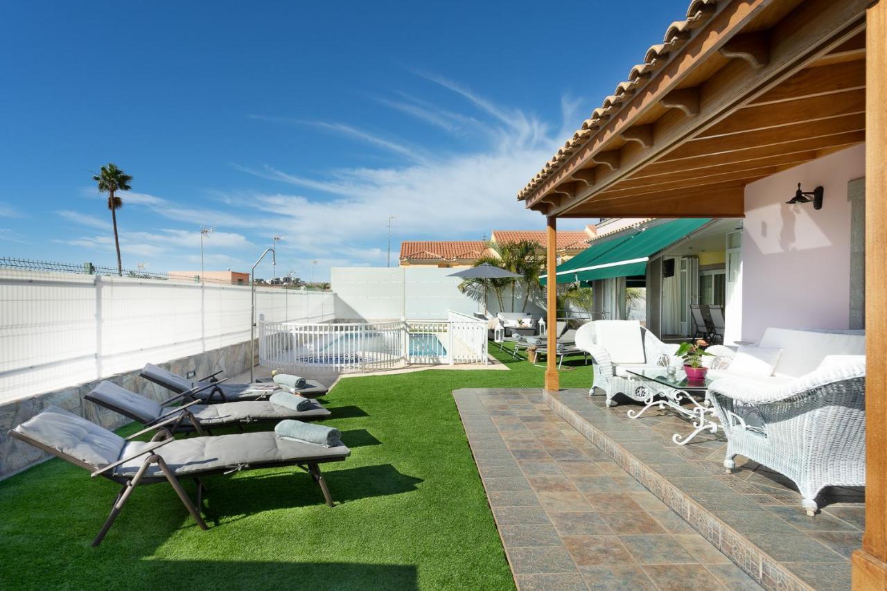 Villa Dalara Maspalomas, Private Pool And Jacuzzi Maspalomas  Exterior photo